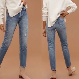 SOLD Levi's White Oak Cone Wedgie Fit Denim 32